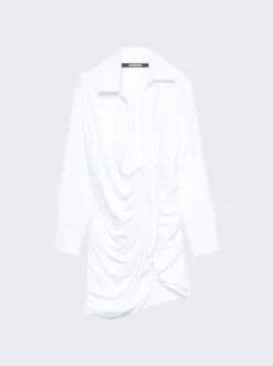Jacquemus La Robe Bahia Mini Dress White