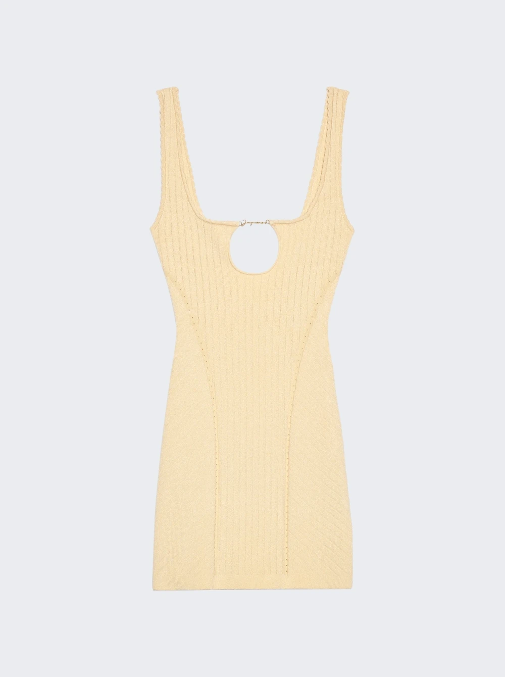Jacquemus La Mini Robe Sierra Dress Light Ivory - Image 3
