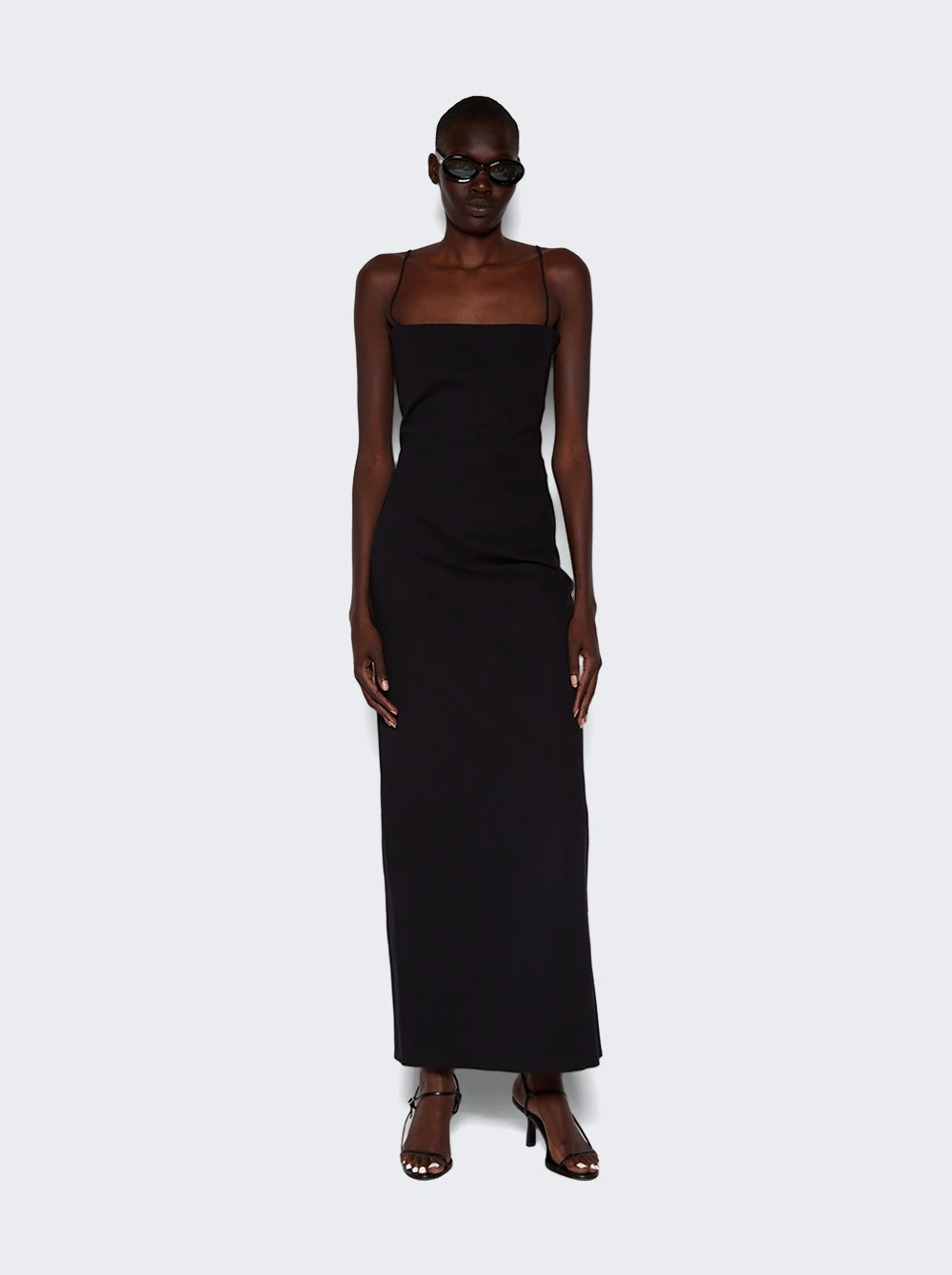 The Row Sauble Scuba Dress Black - Image 2