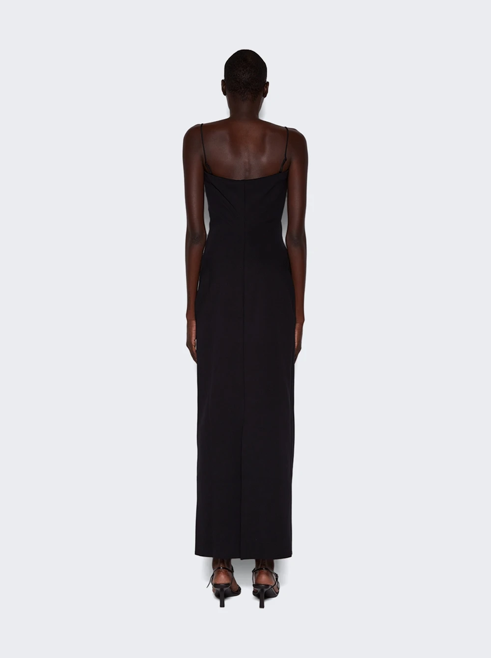 The Row Sauble Scuba Dress Black - Image 5