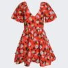 La Tagliata Dress Tomato Red