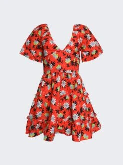 La Tagliata Dress Tomato Red