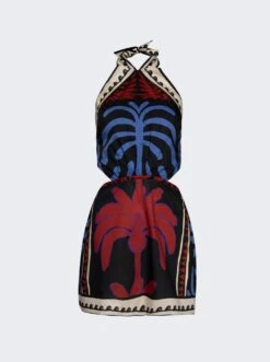 JOHANNA ORTIZ Awash Mystery Mini Dress Multicolor