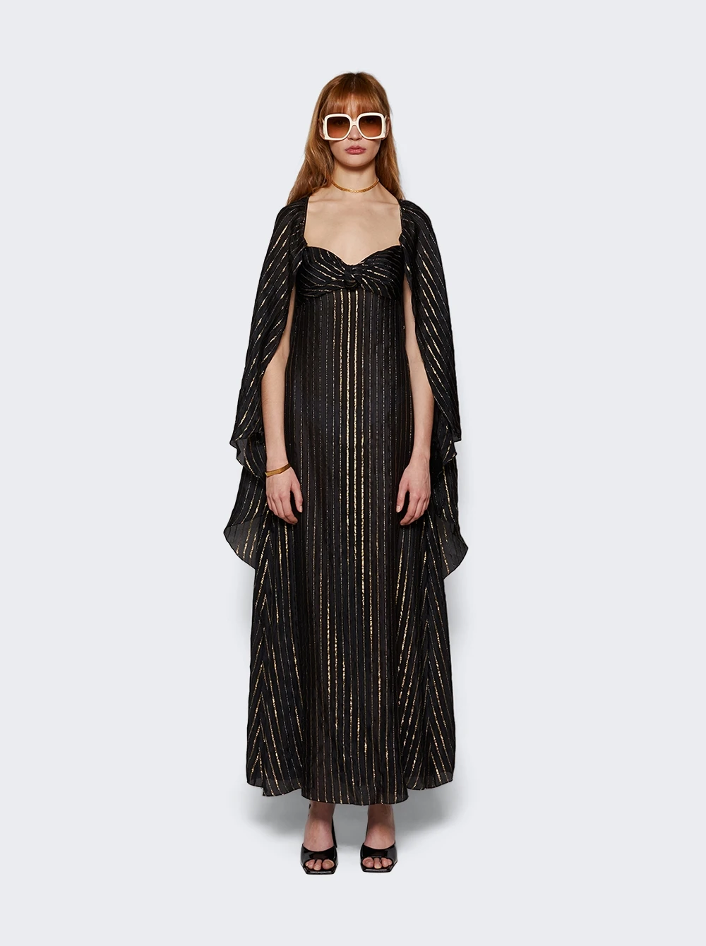 JOHANNA ORTIZ Promise Of Splendor Dress Black And Gold - Image 3