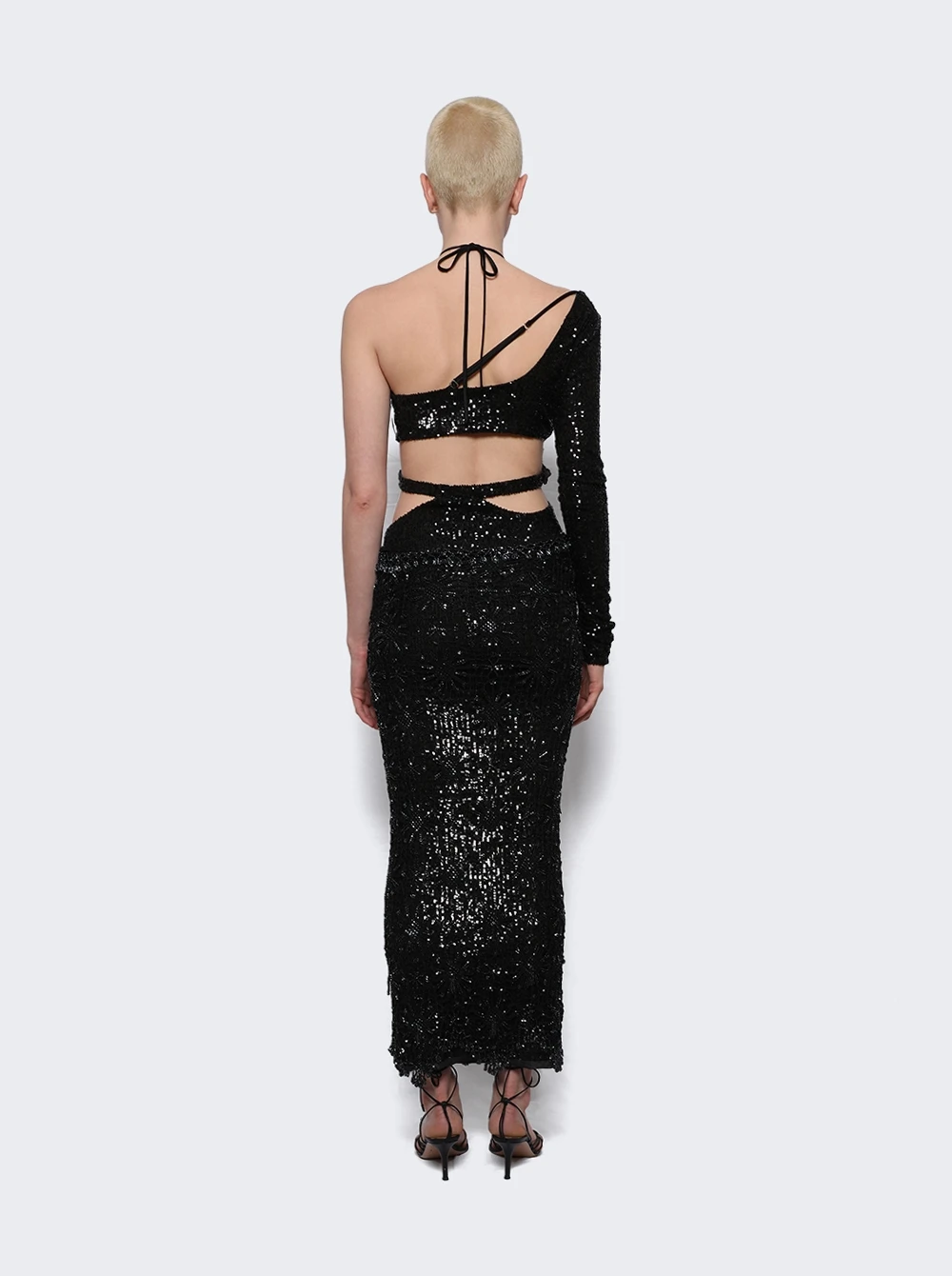 Banu Midi Dress Black - Image 5