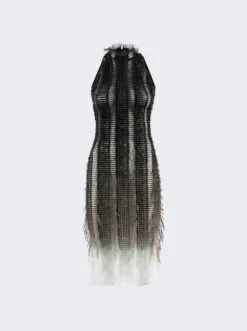 Angel Midi Dress Black