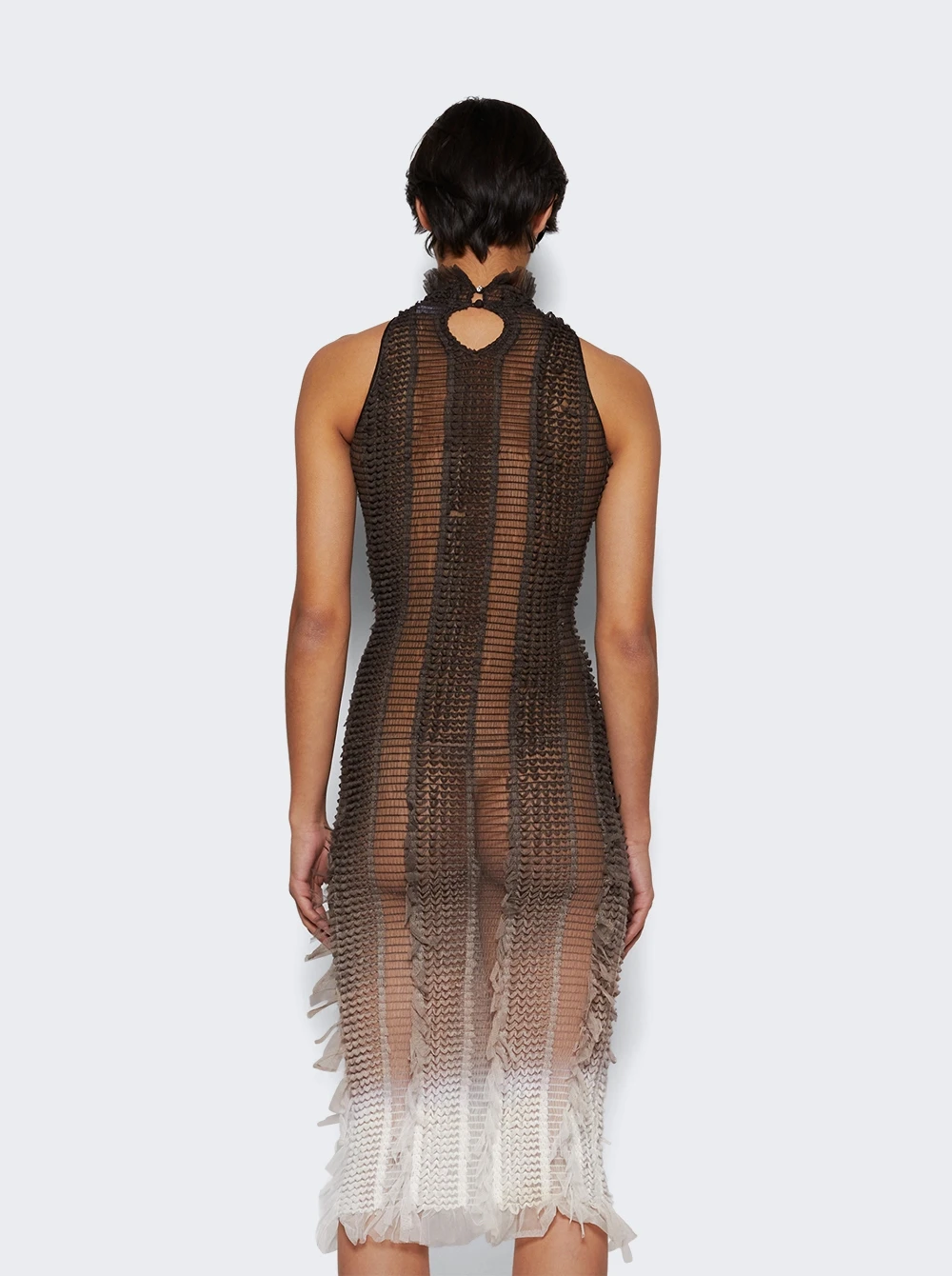 Angel Midi Dress Black - Image 5