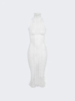 Angel Midi Dress White