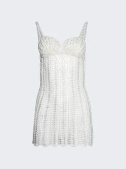 Angel Mini Dress White